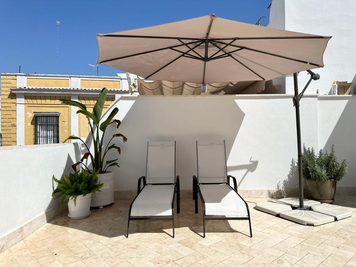 Apartamento Duplex Con Piscina Privada En Terraza Alcalá de Guadaira Exterior foto
